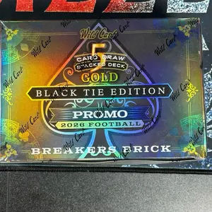 2026 WILDCARD 5 CARD DRAW STACKED DECK BLACK TIE BRICK