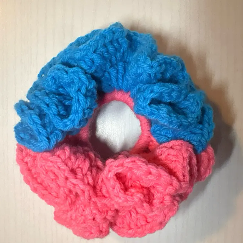 Cotton Candy Scrunchie