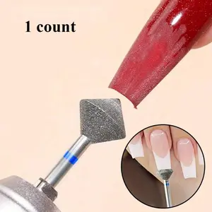 Diamond Nail File, 1 Count Nail Polishing Head, Nail Art Polishing Tool, Manicure & Pedicure Tool for Home & Salon Use