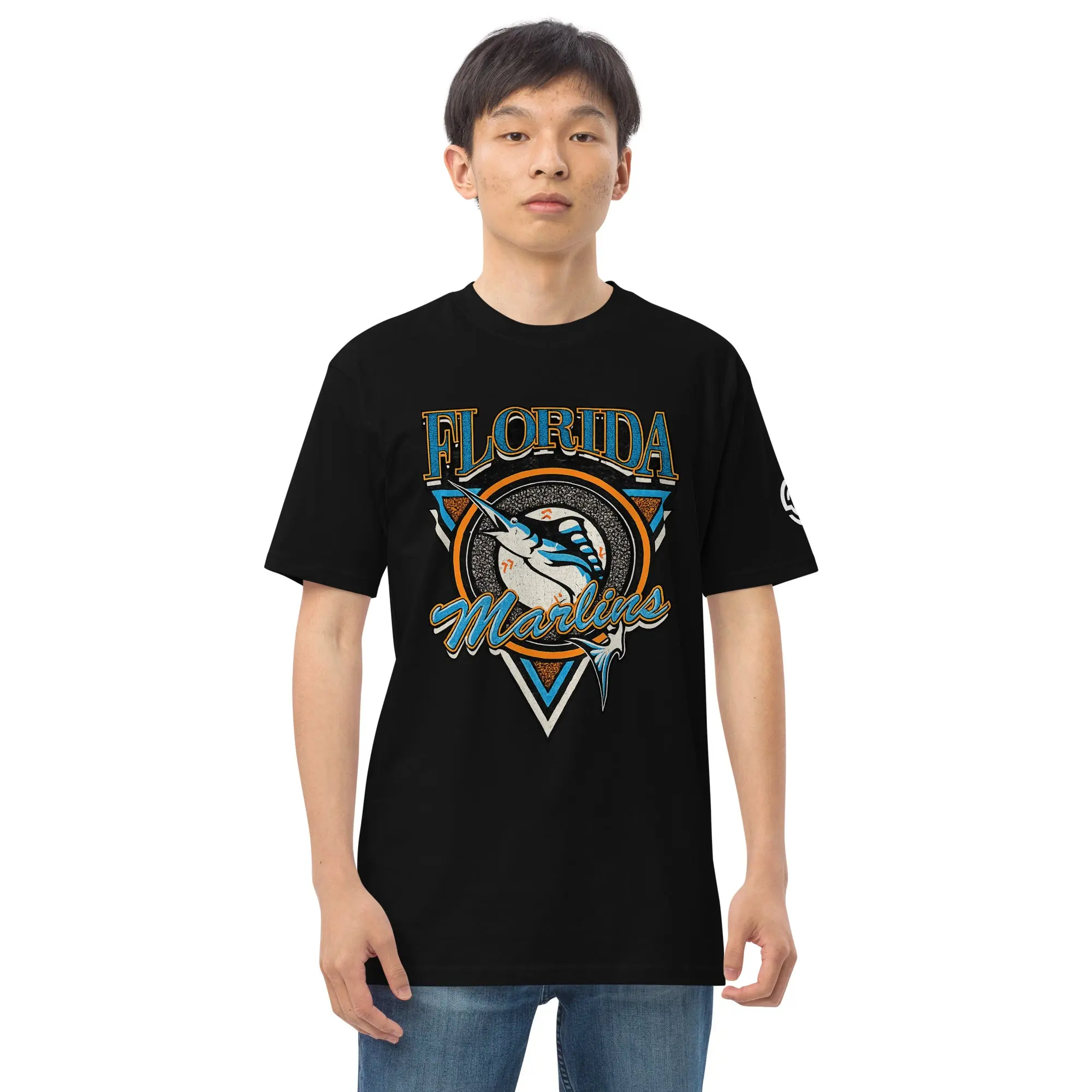 Vintage Florida Marlins Premium Heavyweight Tee