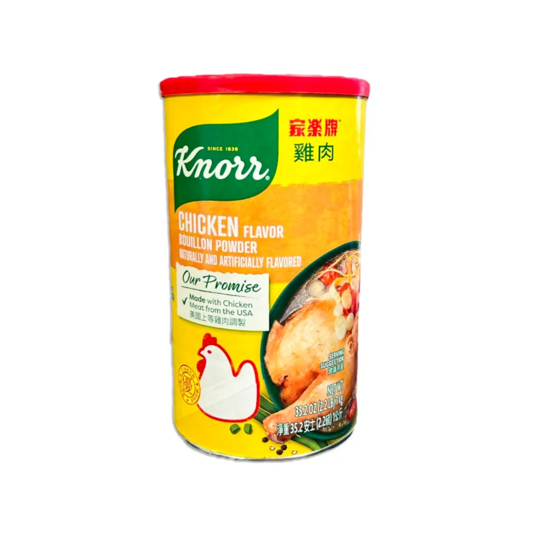 Knorr Chicken Bouillon Powder - Instant Chicken Broth Seasoning Mix, Cooking Staple to Enhance Soups and Dishes