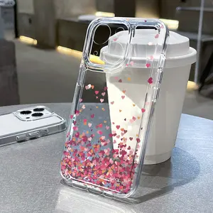 Suitable for Xiaomi/Redmi Mobile Phone Case Rose Red Love Mobile Phone Case Suitable For iPhone 16 15 13 12 11 14 Pro Max Mini XR XS 8 Plus Silicone Bumper  Back Cover