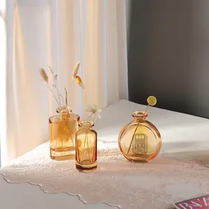 BovtiiqqV5 Reed Diffuser Set Home Fragrance, Lemon Verbena/Mango Passion Fruit/Clean Linen Oil Diffuser Reed Diffusers for for Home, Bathroom, Office Decor