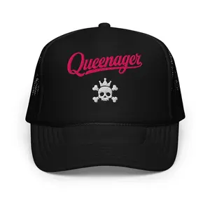 Snowflake Queenager Trucker Hat