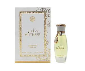 Arabiyat Prestige Mutheer 3.4FL.OZ EDP Spray for Women Rich Mysterious Floral Oriental Fragrance with Gardenia Orchid Jasmine Tuberose Sandalwood Vanilla