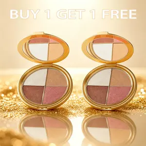 Buy 1 Get 1 Free cheek palette - eyeshadow and highlighter makeup Shimmer bedazzled beauty tiktokshopspringglowup