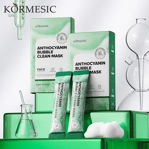 KORMESIC Anthocyanin Bubble Clean Mask-2box*12pc