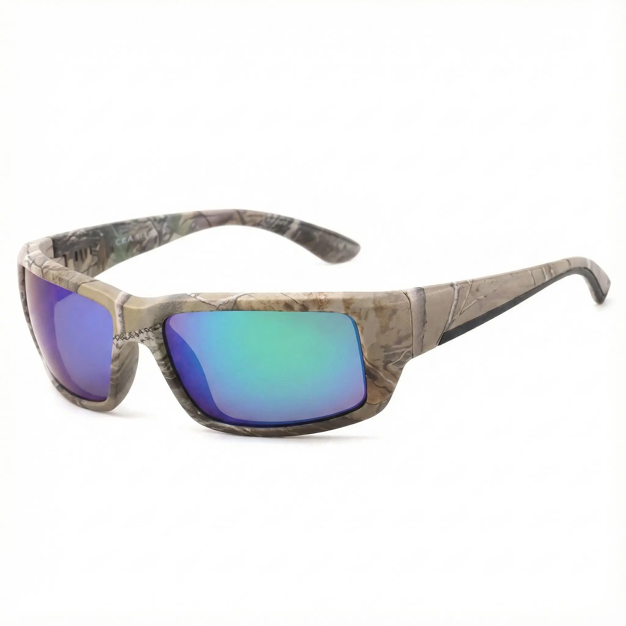 Rock-Green Polarized Sunglasses Rectangular Sunglasses For Men And Women