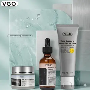 VGO Fresh Start Skin Routine – Cleanser, Serum & Snail Mucin