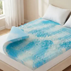 Mattress Topper,  Memory Foam Mattress Topper , Lavender Cooling Gel Infused Bed Pad