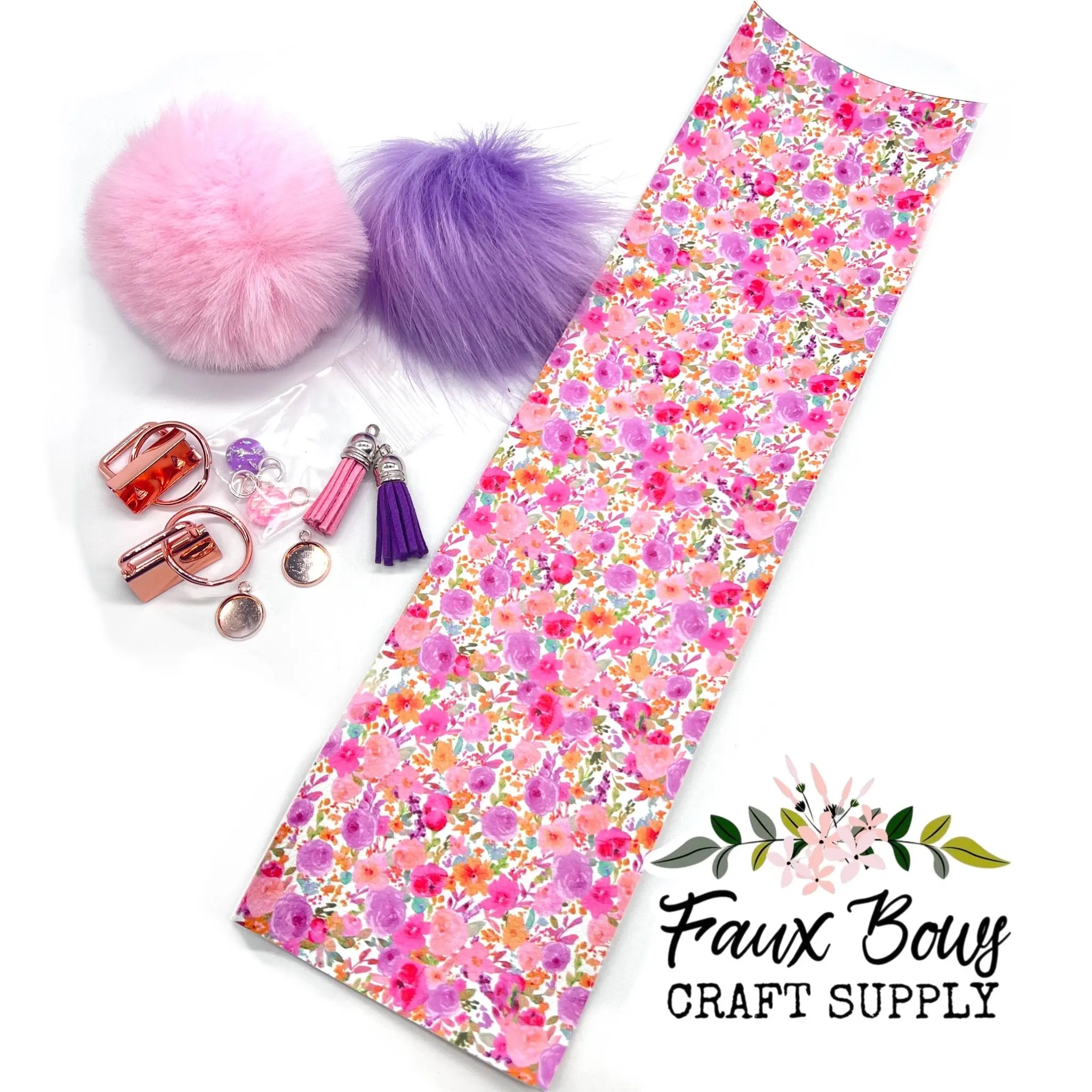 Wild Blooms Keychain DIY KIT