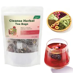 Teasalud Cassia Seed & Rose Herbal Tea Ready-to-Drink & Convenient Beauty & Nourishment Botanical Tea Blend 30-Count Pack Healthy Vegan Body Tea Beverage Cleansing Tea with 9 Herbal Ingredients#DealsForYouDays