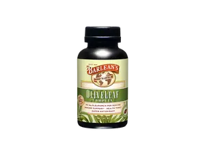 Barlean's Organic Oils Olive Leaf Complex Softgels - Dietary Supplement for Optimum Health