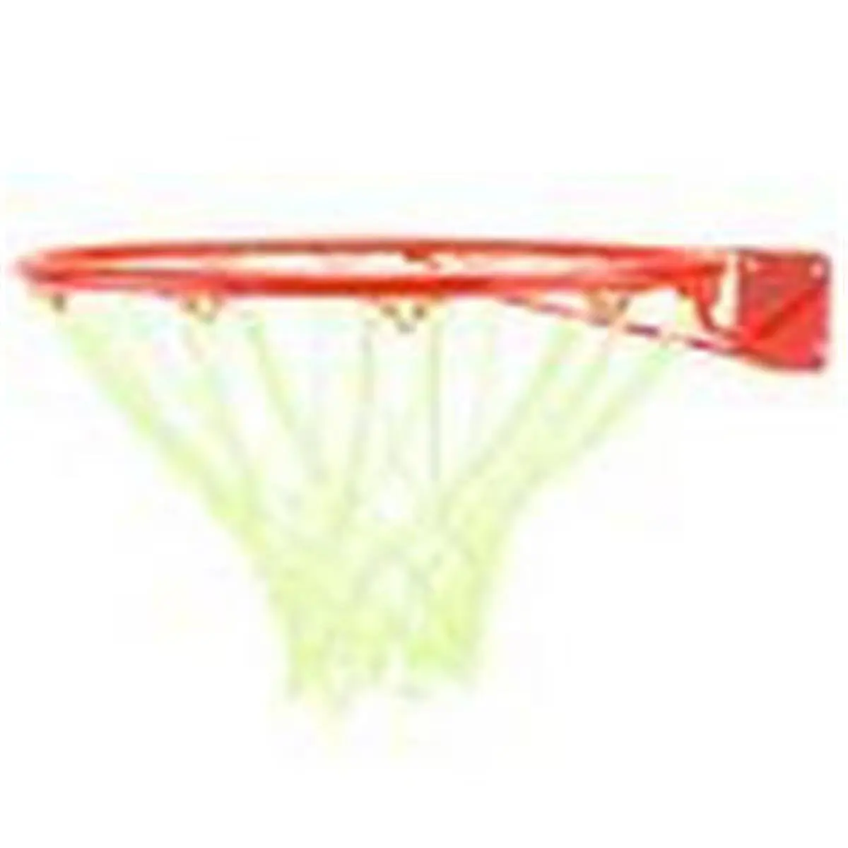 Crown Sporting Goods Basketball Net, Glow in the Dark Heavy Duty Nylon, Weather Resistant Training Equipment for Outdoor Use on Standard Rims, Parks, Schools, Nighttime Use, Home Courts, Weatherproof, Outdoor Spaces