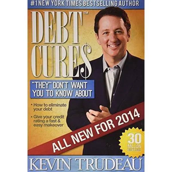 USED Book - Debt Cures 2014 Edition (by Kevin Trudeau) by Kevin Trudeau (Hardcover) - english