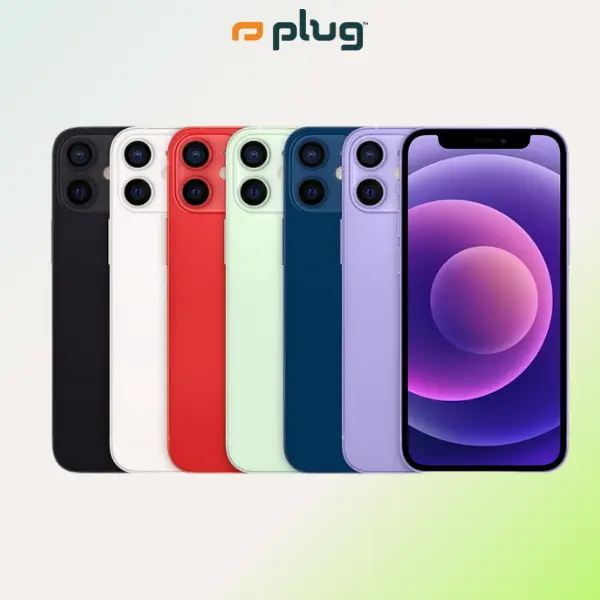 Refurbished iPhone 12 Mini (Unlocked) - Good Condition with 1-Year Warranty by Plug Refurbished iPhone 12 Mini (Unlocked) - Good Condition with 1-Year Warranty by Plug