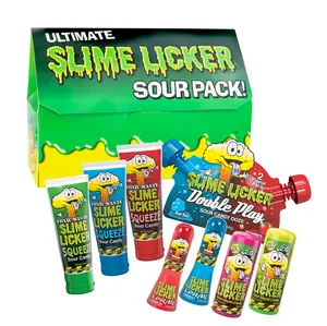 Toxic Waste - Ultimate Slime Licker Variety Pack - Includes 2 Slime Lickers, 1 Double Play, 2 Slime Licker Sprays & 3 Slime Licker Squeeze in a Custom Box