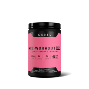 Kaged Pre Workout MAX Powder | Tingle Free Pre-Workout | 305mg Caffeine, Creatine, L-Citrulline | 20 Servings
