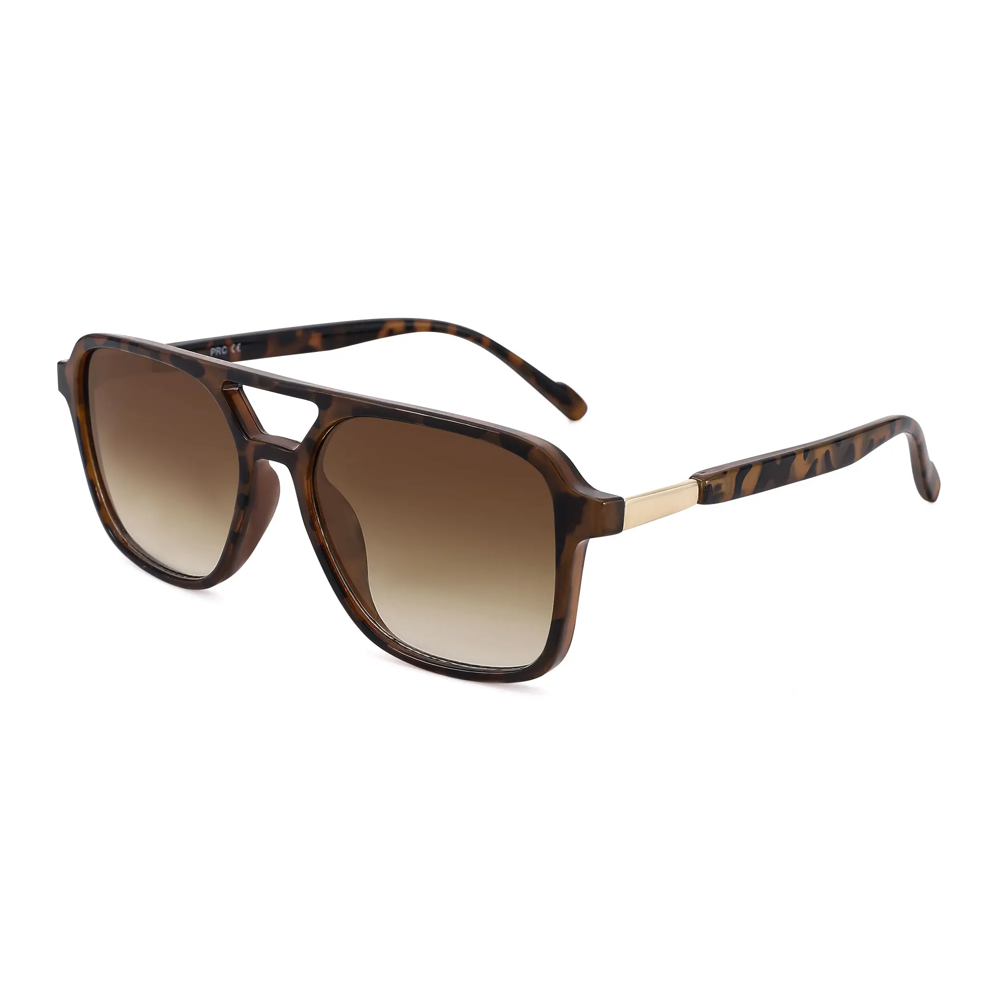PRO ACME Sunglasses for Men & Women, Retro Aviator Rectangle Metal Frame, Stylish Full Rim Fashion Shades with UV400 Protection, Men's Sunglasses