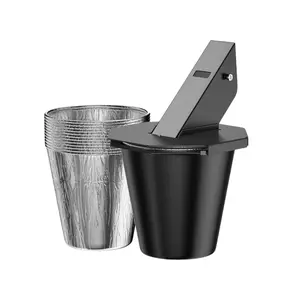 Upgrade Oil Bucket Set with 12 Cushions, Durable Design, Covered Grease Pool & Oil Collector, Compatible with Multiple Grills, Barbecue Accessories, Perfect for BBQ Lovers