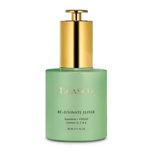 ELASCO Multi-Vitamin CoQ10 Re-Juvenate Elixir Skin Oil Lightweight antioxidant Moisturizing Repair Oil with Squalane, CoQ10, Vitamins A/C/E, Deep Hydration & Anti-Aging Skincare Serums