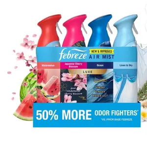 Febreze Air Mist Air Freshener Spray, Mixed Scent, 4ct., 32.4 oz.