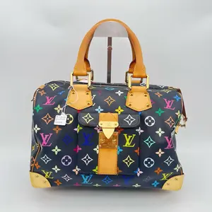 Pre-owned Louis Vuitton RL Black Murakami Speedy30 22205378