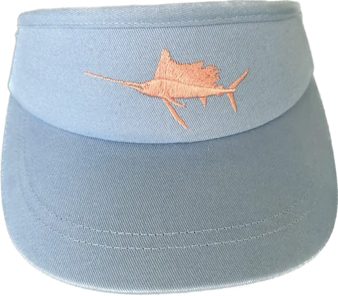 Original Visor's "Coral Sailfish" Club Pro Visor