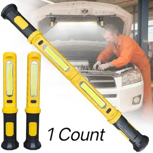 Wild Bright dual-purpose magnetic rechargeable work lamp, for repairing lighting fixtures, strong light LED emergency lamp, 3 adjustable brightness modes, portable suspension design, suitable for automotive maintenance and outdoor emergencies