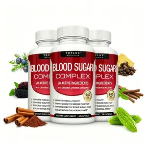 Blood Sugar Complex 20 Vitamins & Minerals Support Overall Health