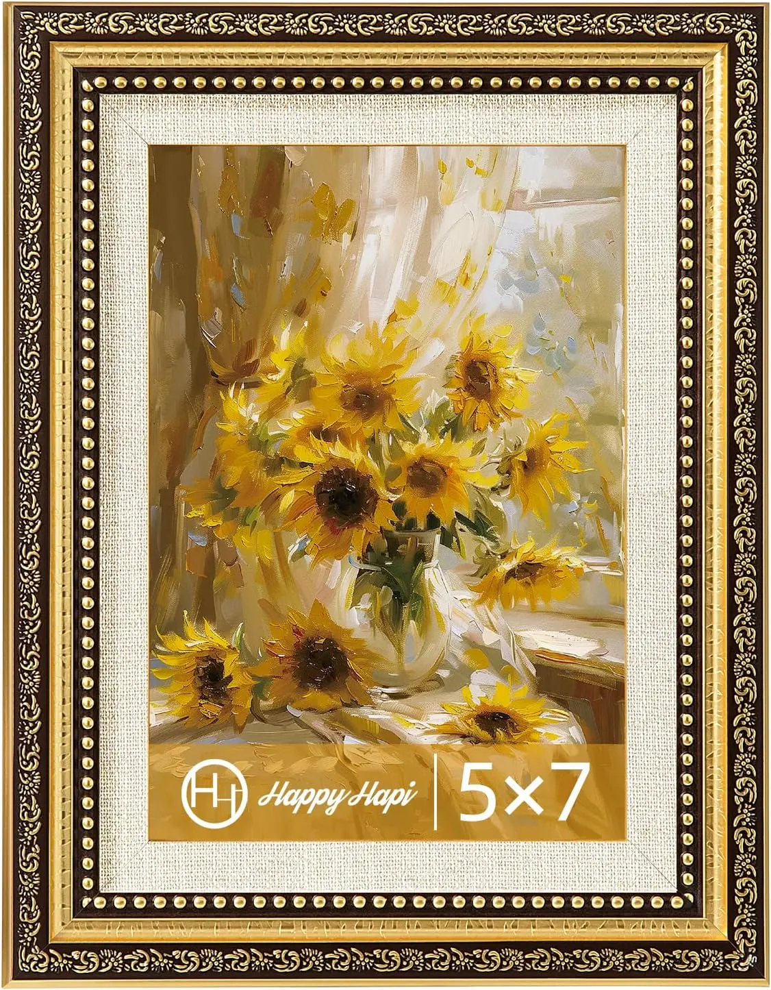 Vintage Retro Durable Acrylic Photo Frame - 1 Pack, 5x7 Rectangle with HD Plexi-Glass, Decorative Framed Decor for Wall/Tabletop Display, Ideal Christmas/Birthday Gift for Home Enthusiasts
