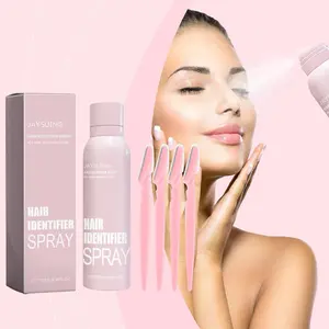 Skin Body Hair Shaving Spray HairIdentifier Spray for Women Face Shaving MoisturizingSkin Care Dermaplaner Spray Smooth Wax MoisturizeCosmetic