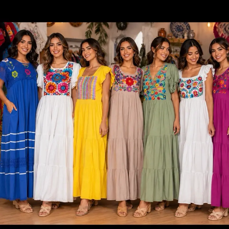 Vestido Único bordado tu elección