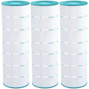 Hurricane 3 Pack HF9419-01 Advanced Pool and Spa Filter Cartridge Replacement