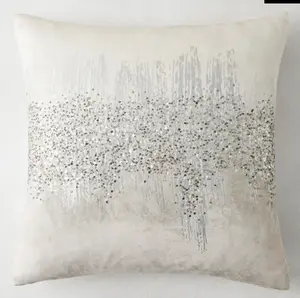 Z Gallerie Joie De Vivre Pillow 22" - Princess Pillow Creative Decorative Cushion Square Cushion