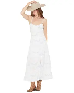 Wrangler Women's Retro Horse Print Front Slim Maxi Dress - 112375239