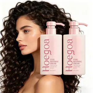 2 Pcs 100ml Curl Styling Cream, Bangs & Curly Hair Care Cream, Long-Lasting Natural Styling Hold, Fluffy Volumizing Formula, Moisturizes Dry Hair, Adds Smooth Glossy Finish, Anti-Frizz Daily Hairstyle Essential for All Curly Hair Types