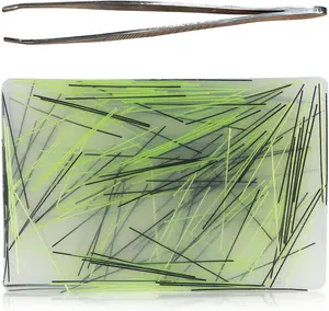 Skin Picking Fidget Toys，Silicone Picking Pad with Tweezer, Hair Pulling Fidget Toys for Adults with Anxiety, ADHD, Trichotillomania or Dermatillomania