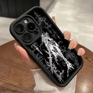Valkyrie Pattern Phone Case for iPhone 16 15 14 Pro Max 13 12 11 XR XS Plus Shockproof Full Camera Protection Durable Slim Silicone Cover