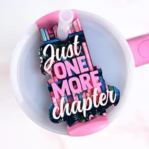 Topper Tag™ Just One More Chapter for Stanley Quencher | Booktok