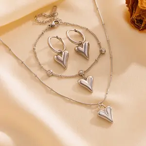 Silver Made With Love Set