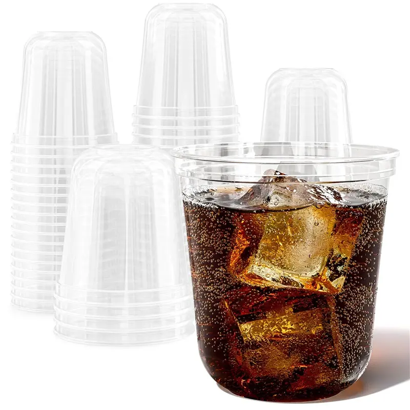 Compostable U Shape Cup - 12oz (50 Pack)