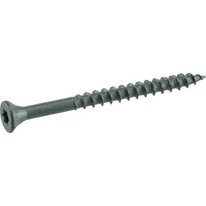 212 MAIN No.10 x 3 in. Star Drive Flat Head Exterior Deck Screws with Thread, 800-Pack, Outdoor Screws