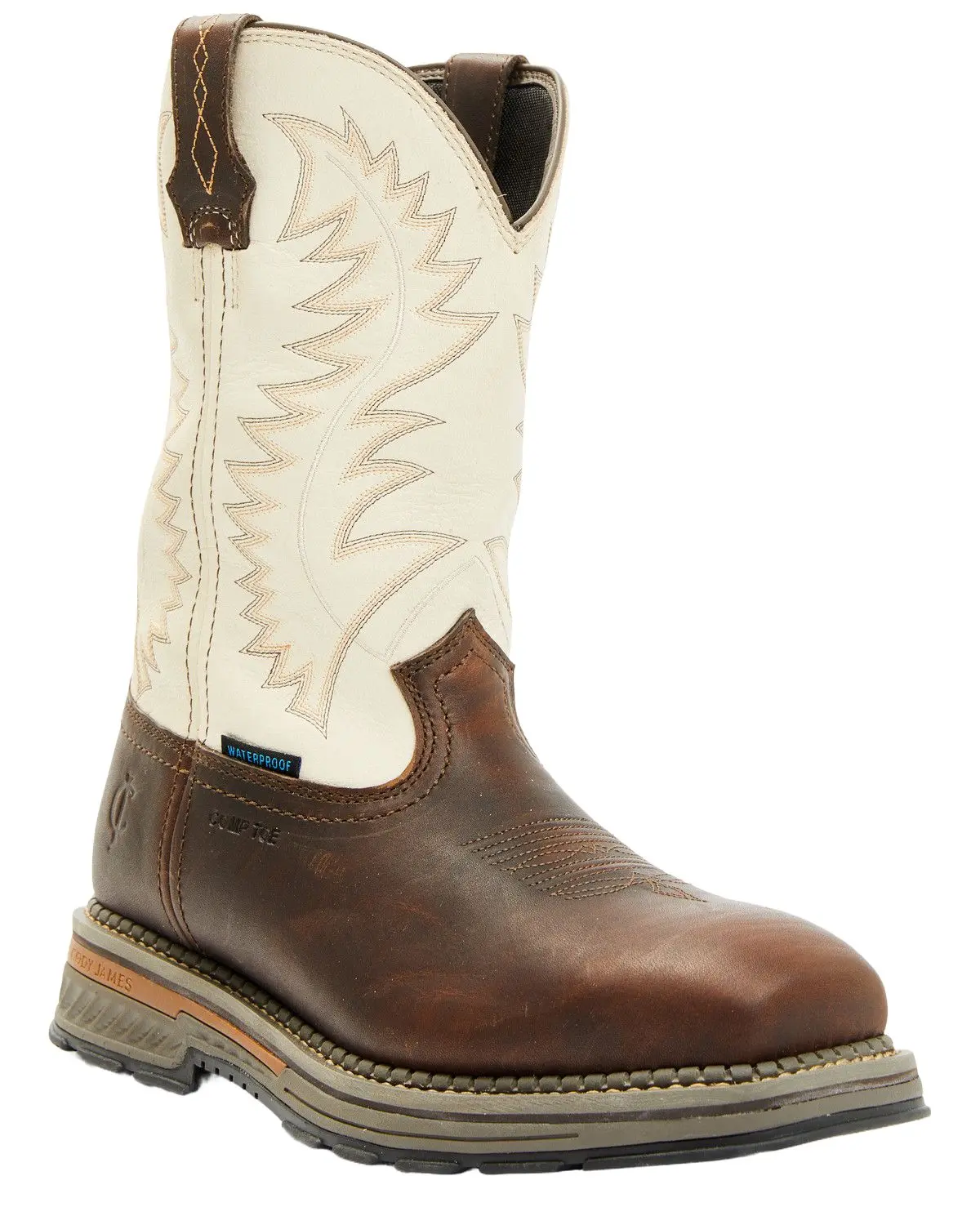 Cody James Men's Men'S 11" Tyche Palace Pull-On Waterproof Work Boot - Bcjcws0w148