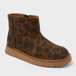 Women’s May Faux Suede Boots with Memory Foam Insole - Universal Thread