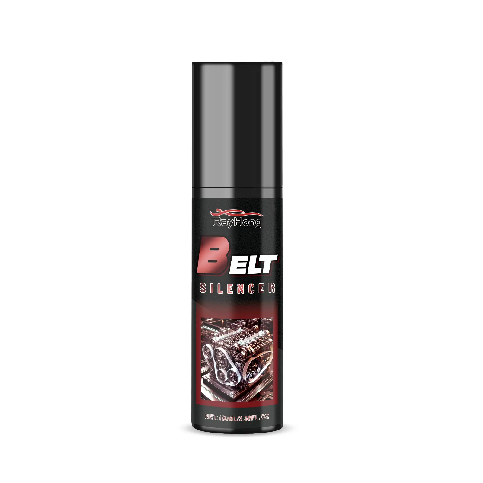 Rayhong Car Engine Belt Silencer Agent - Car Maintenance Solution with Noise Reduction, Wear Protection, Aging Prevention, Long-Lasting Performance