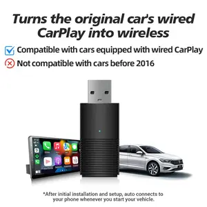 OTTOCAST Mini Cube 4.0 Wireless CarPlay/Android Auto Adapter