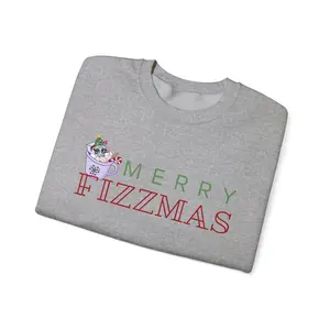 Merry Fizzmas Hot Cocoa Crewneck Sweatshirt