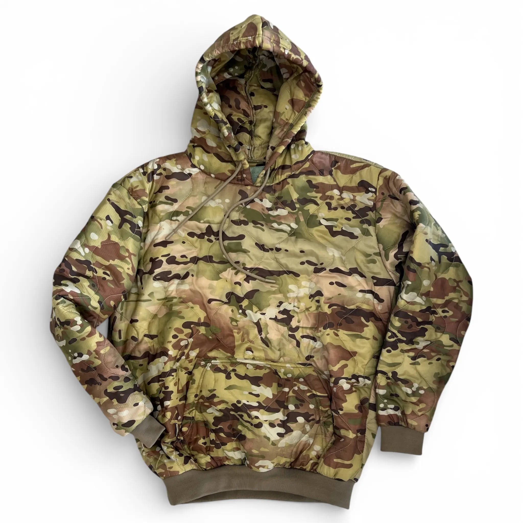 Military Depot VersaCam Camo Pullover Woobie Hoodie - Menswear Tops, Soft Kangaroo Pocket Fabric, US Sizes