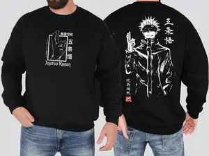 Retro Gojo Satoru Hoodie Sweatshirt TShirt, Jujutsu Kaisen Shirts, Anime Satoru Shirt, Gojo Six Eyes, Satoru Hand Sign Tshirt, Gift For JJK Fans, Anime JJK Shirt